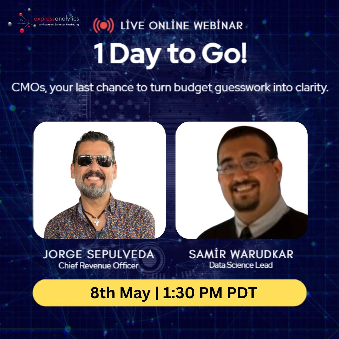 Watch On-Demand: Marketing Mix Modeling (MMM) Webinar | Express Analytics